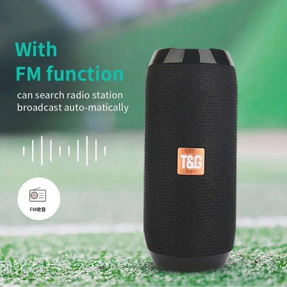 Portable Speaker Wireless Bluetooth-compatible Subwoofer Outdoor